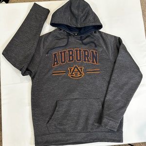 Colosseum Gray Orange Navy Auburn Tigers Hoodie S… - image 1